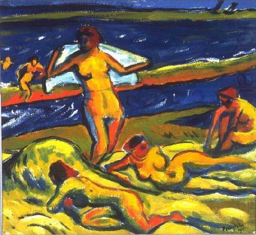 Bathers, Max Pechstein